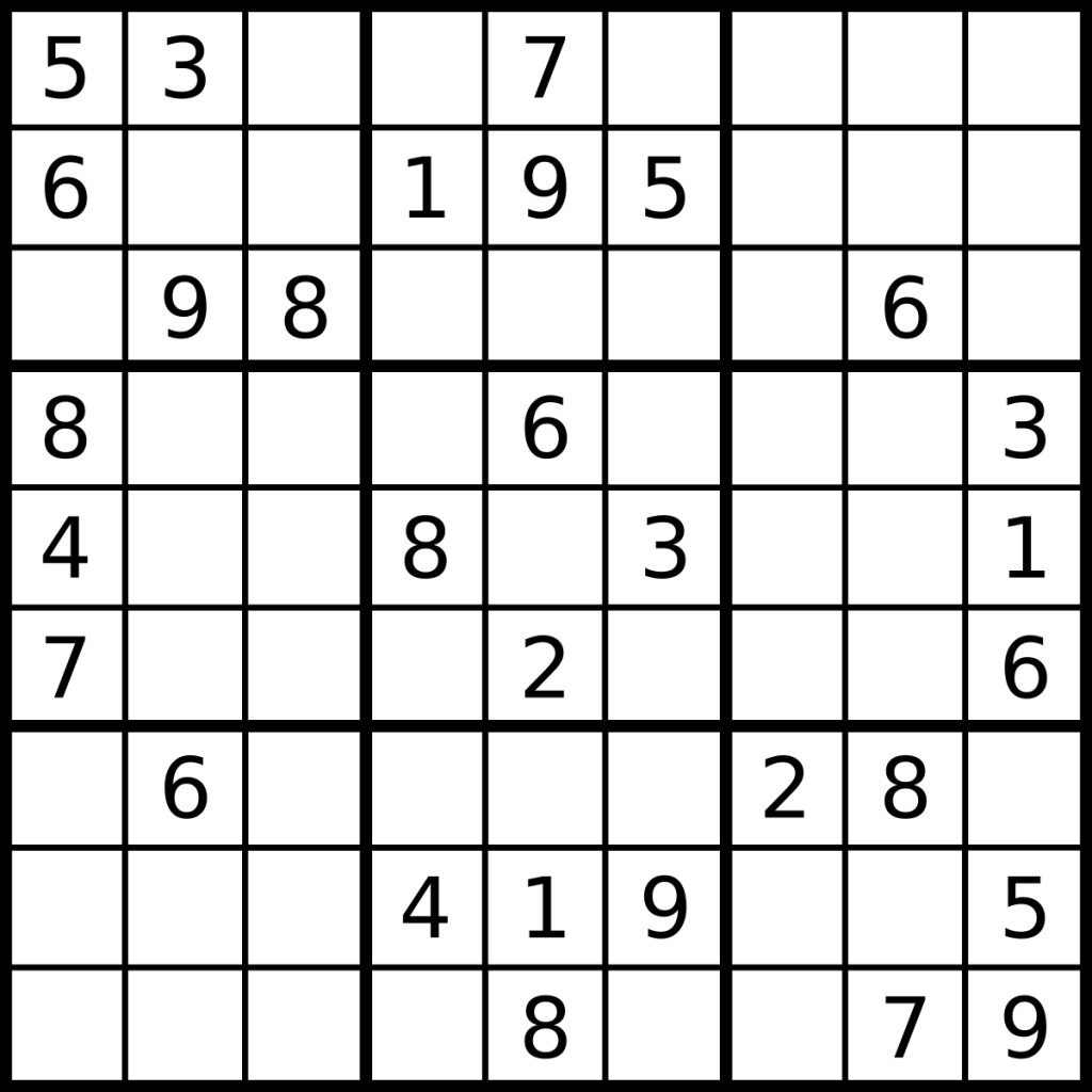 Pura lógica: ¿Sabías que el 9 de septiembre (el 9 del 9) se celebra el Día Internacional del Sudoku?